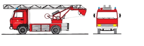 Loewe 4043 - H0 - Magirus Deutz 90M5-DL 18 - DL 18 - Feuerwehr Niedersachen